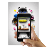 Cat Wall by Ori Toor