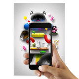 Cat Wall by Ori Toor