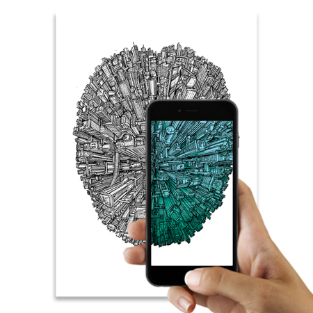 Nawlz City Brain - Art print